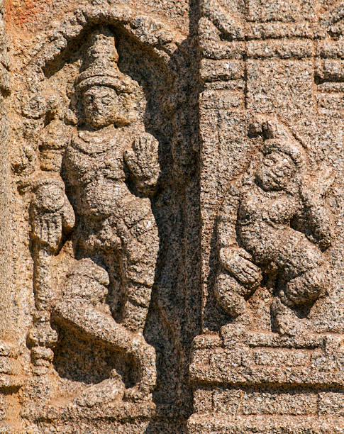 istock Carved statues in the Hindu temple 467795691