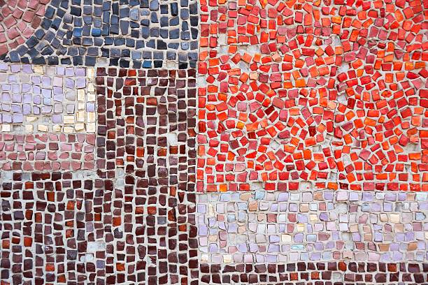istock Ceramic wall decoration mosaic closeup 467798459