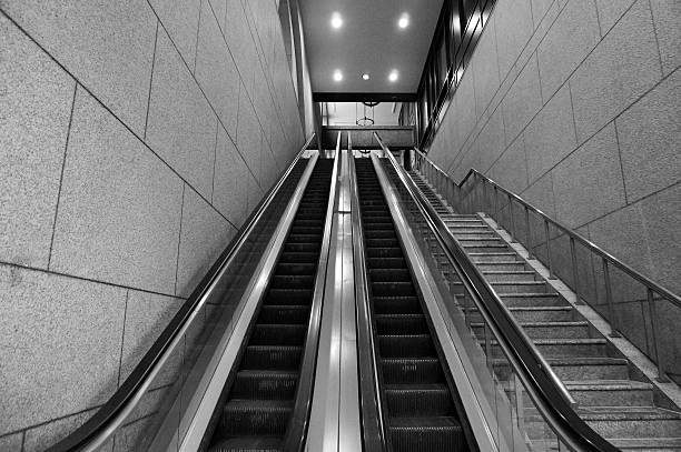 istock Escalators in City of London 467798620