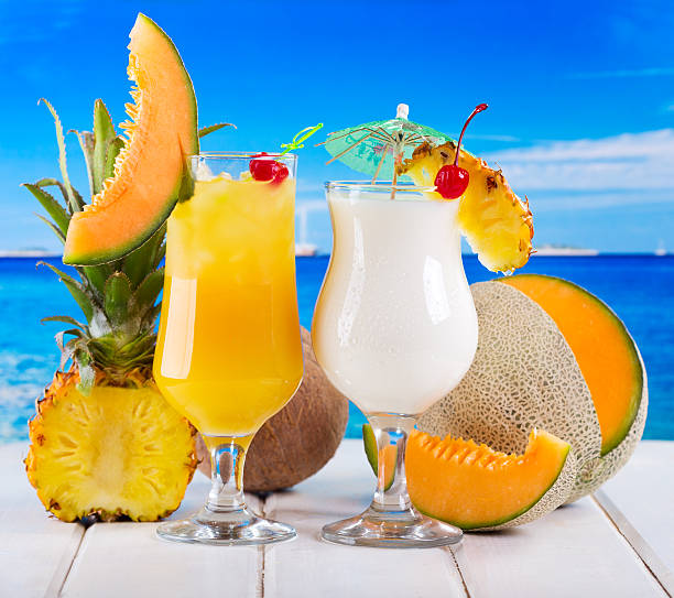 istock tropical cocktails with fresh fruits 467801596
