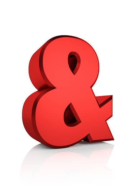 istock 3D Red Ampersand Sign 467802652