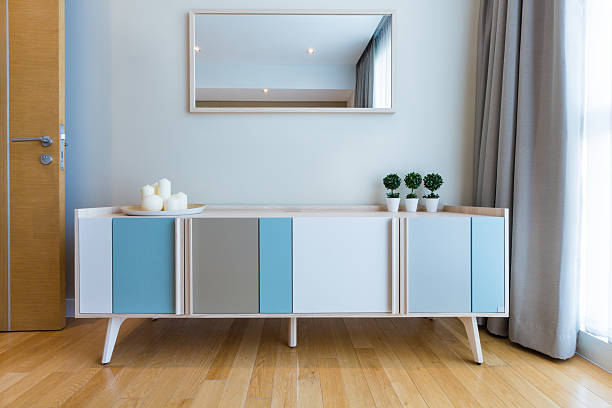 istock Cabinet in bedroom interior 467805834