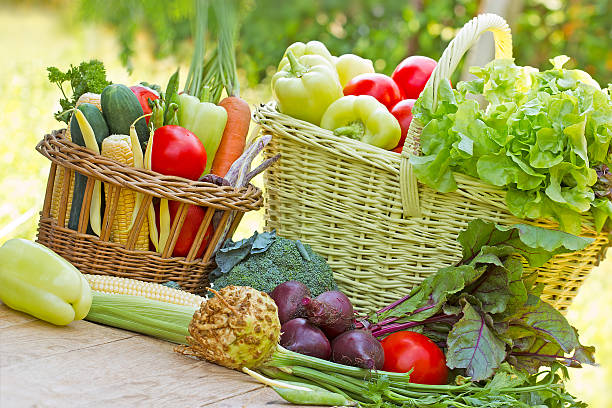istock Healthy food - organic vegetables 467806052