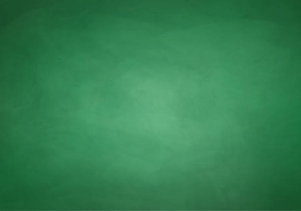 A slightly scratched blank green chalkboard background Green chalkboard background.Vector texture. green wall stock illustrations