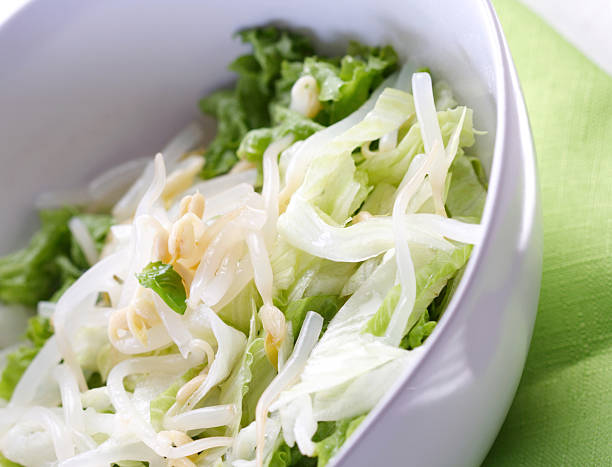 istock Studio shot of salad with sprout 467807794