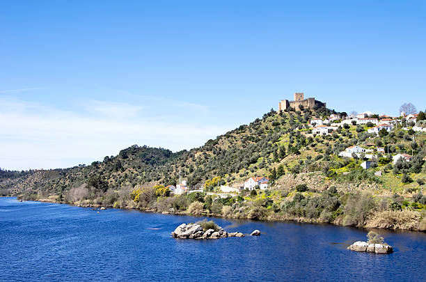 Belver village and Tejo river