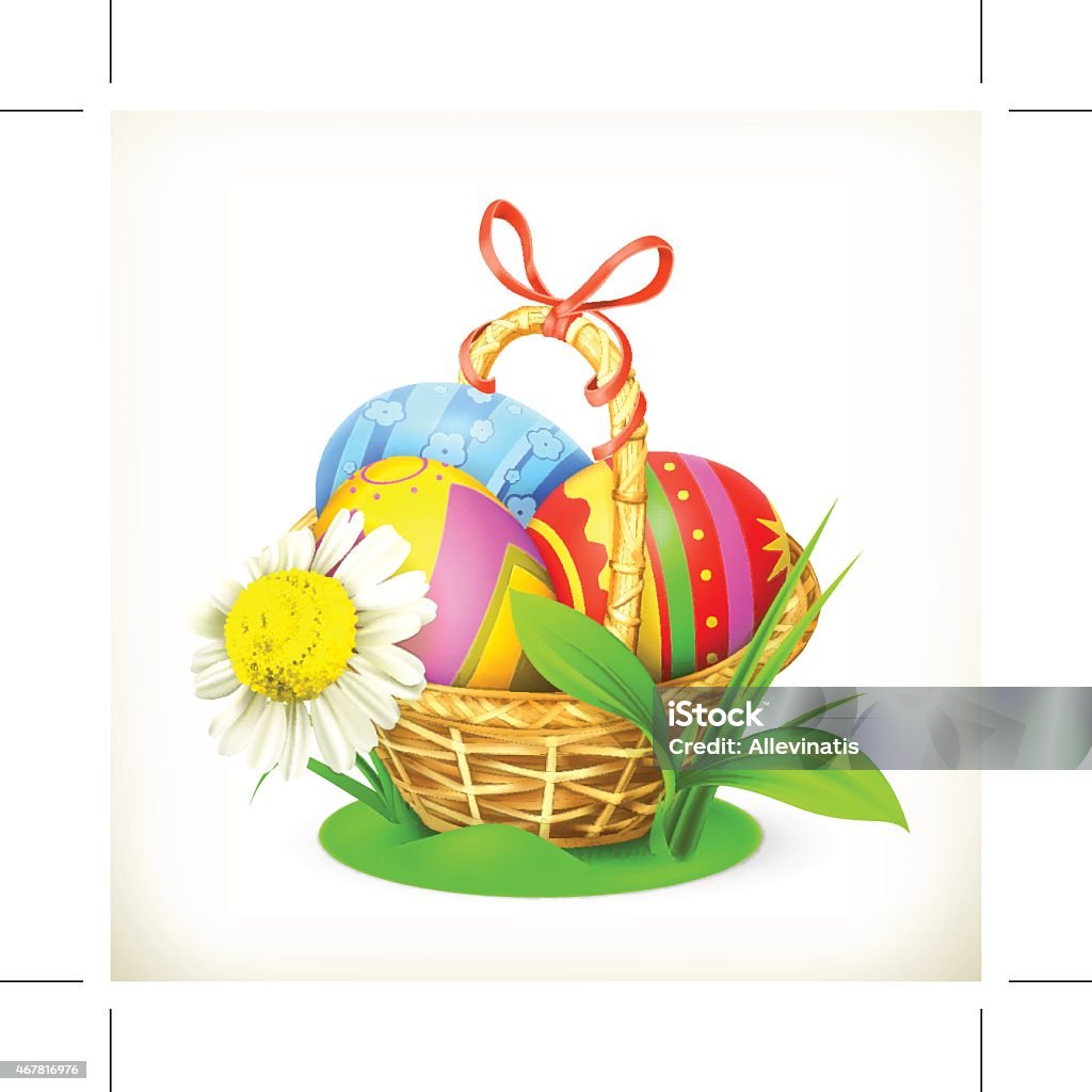 Easter, vector illustration Easter, eps10 vector illustration contains transparency and blending effects. 2015 stock vector