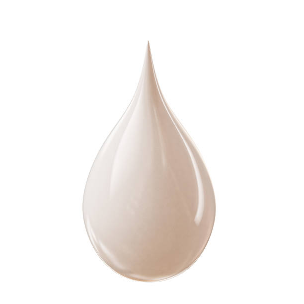 istock white milk droplet isolated on white background 467817186