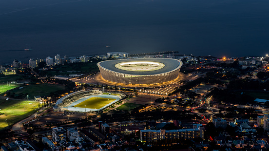 Cape Town Stadium taken from Signal Hill