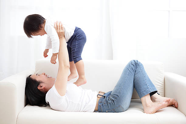 istock Mother with baby 467828011