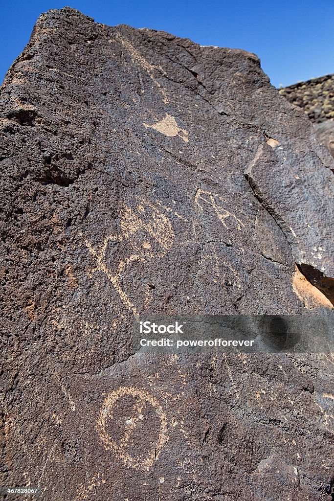 Monument de National de pétroglyphe - Photo de Albuquerque libre de droits