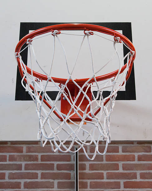 istock Basket in a old school gym 467828655