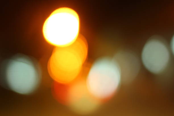 istock Blurred of car in city at night 467831376