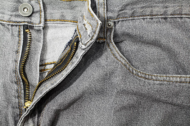 parte de vaqueros - pattern embroidery hole jeans fotografías e imágenes de stock