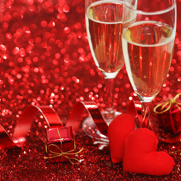 istock Champagne and gifts 467834923