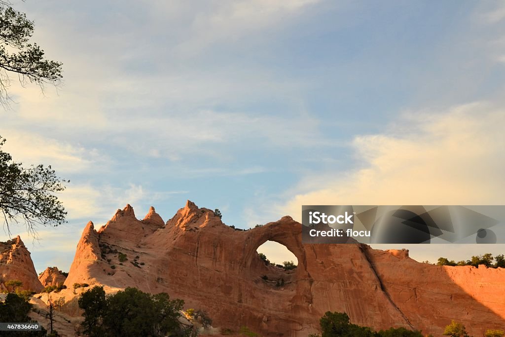 Window Rock, capitol of Navajo Nation Window Rock at Window Rock,Arizona - the capitol city of the Navajo Nation. 2015 Stock Photo