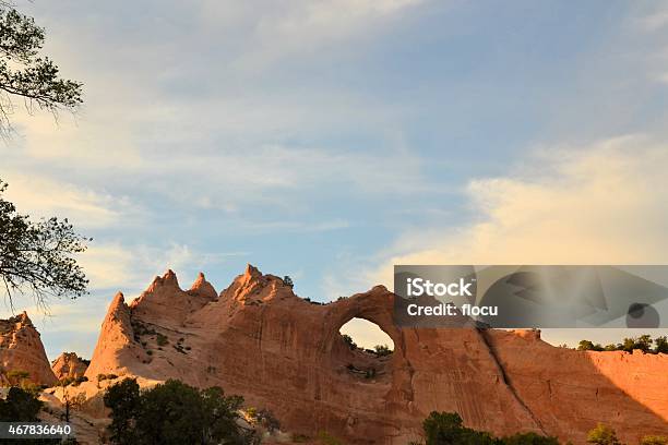 Window Rock Capitol Of Navajo Nation Stock Photo - Download Image Now - 2015, Arid Climate, Desert Area