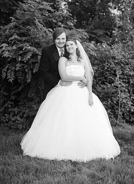 istock Bride and Groom on Wedding Day 467836744