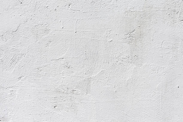 fond grunge mur en béton blanc - plaster white textured wall photos et images de collection