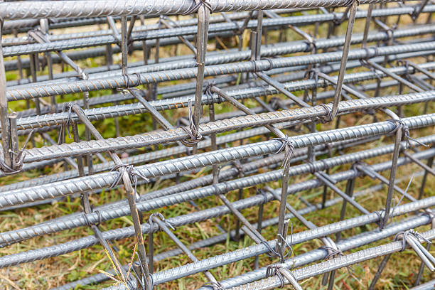 istock steel rod for construction job 467838072