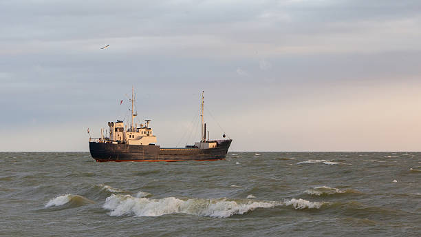istock Small coastal vessel in the dutch Ijsselmeer 467840417