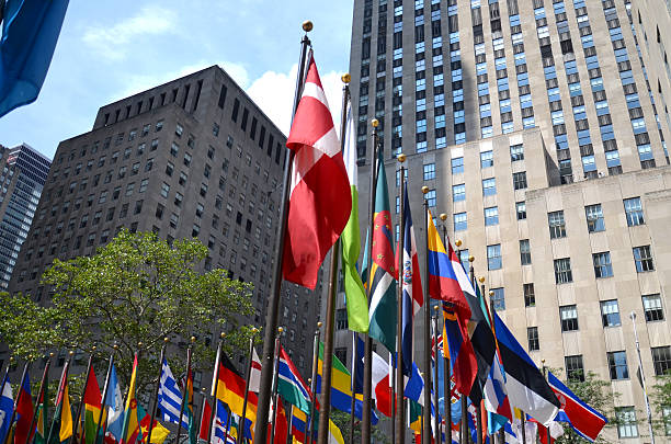 istock United Nations flags of the world 467841095