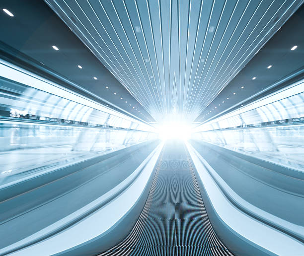 istock futuristic escalator inside contemporary airport 467842537