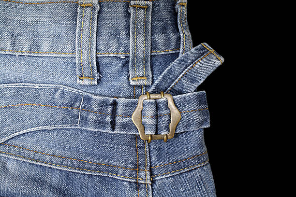 parte de vaqueros - pattern embroidery hole jeans fotografías e imágenes de stock