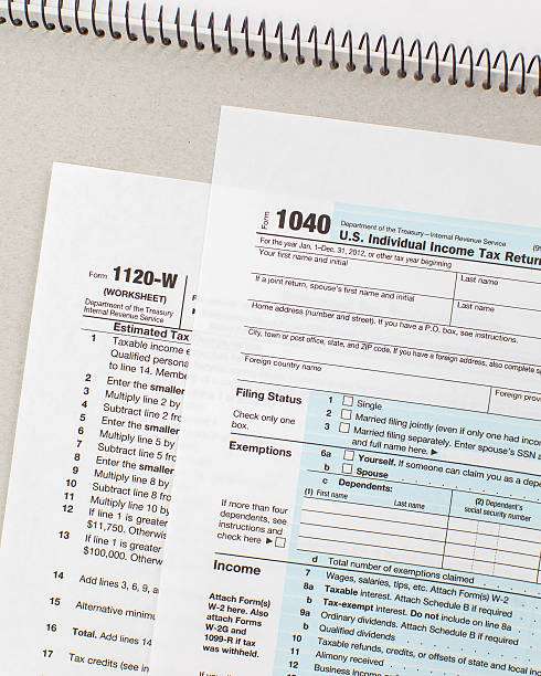 istock US Tax income form 467858722