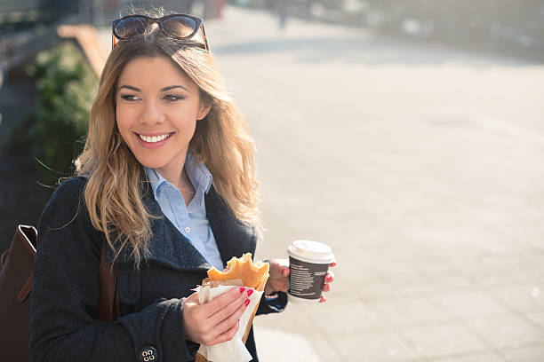 istock Cheerful woman using smart phone 467858806