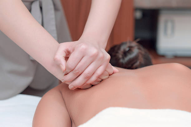 istock Beautiful young woman in spa 467863632