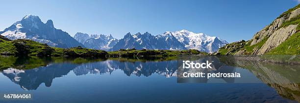 Mont Blanc Stock Photo - Download Image Now - Mont Blanc, Mont Blanc Massif, European Alps