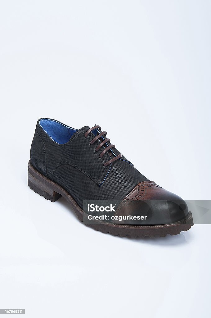 Leather Male Shoe Leather Men's Shoe Color Image Stock Photo