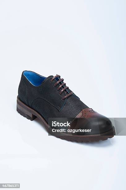 Leather Male Shoe Stock Photo - Download Image Now - Color Image, No People, Photography