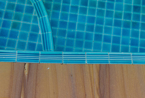 istock blue swimming pool at hotel 467865759