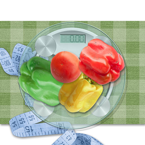 istock Concept of a vegetable diet. 467867646