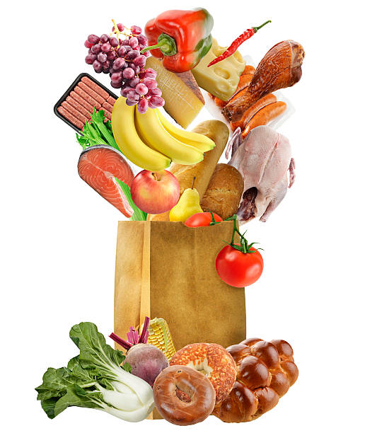 istock Paper Bag With Food 467871635