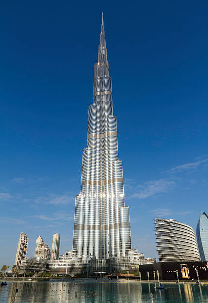 Burj Khalifa, Dubai stock photo