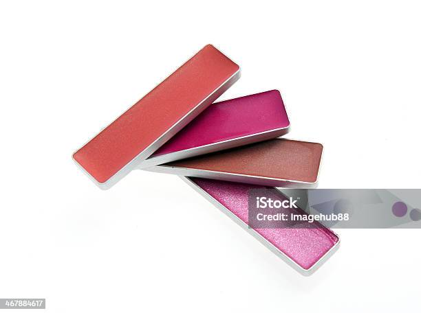 Lip Gloss Isolated On White Stock Photo - Download Image Now - Artist's Palette, Human Lips, Beauty