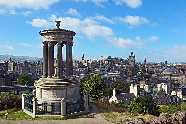 istock Edinburgh skyline Monument from Calton Hill, Scotland 467885109