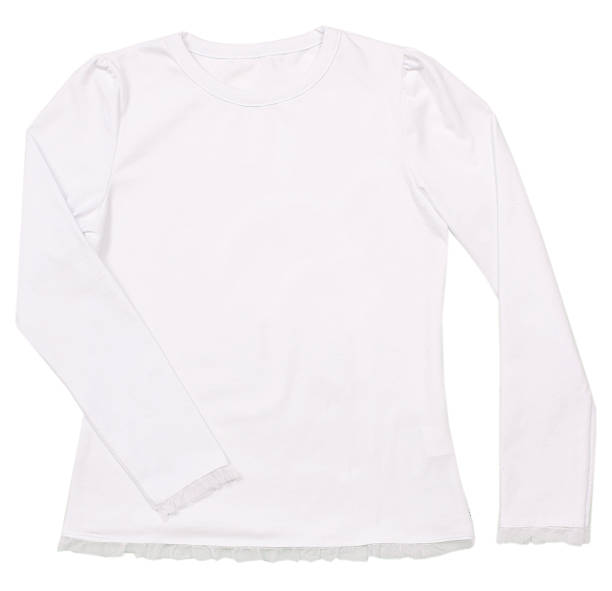 istock Girl's blouse isolated on white background 467893238