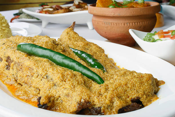 istock Doi ilish Hilsa/Ilish Mach is a popular fish dish 467896945