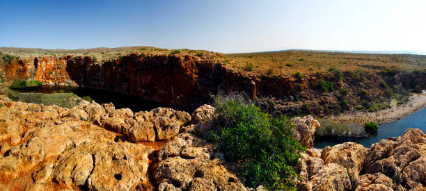 istock Panoramic Australian landscape- Yardie Creek Gorge 467897123