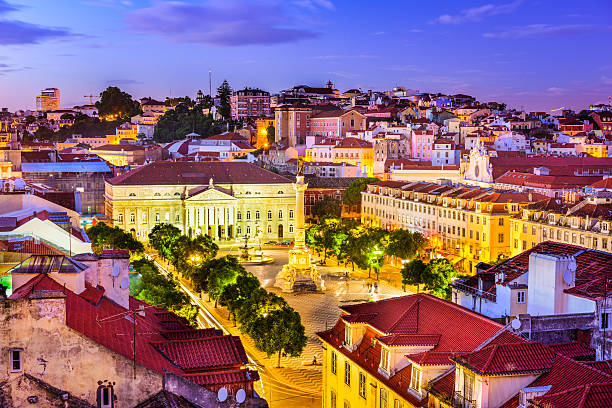 istock Rossio Square of Lisbon 467898172