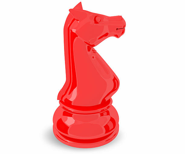 istock Red Knight Chess Horse 467900215
