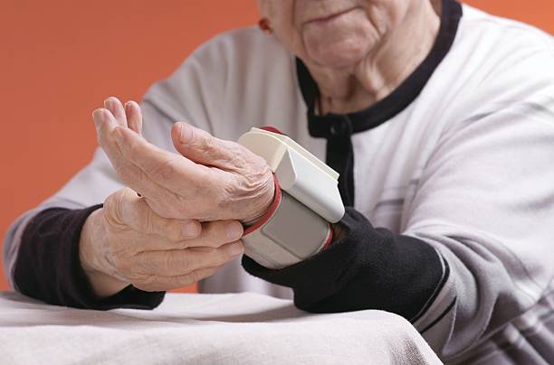 istock Woman measures arterial pressure 467900859