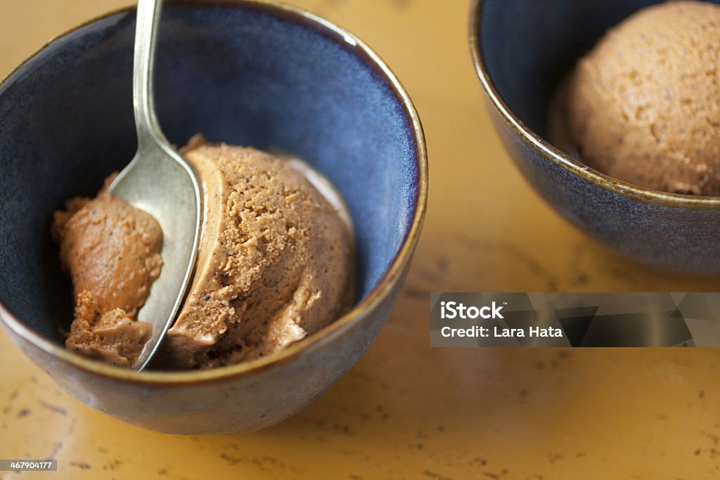 Thailändische tea ice cream - Lizenzfrei Fotografie Stock-Foto