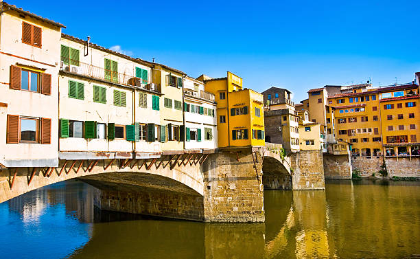istock Ponte Vecchio with river Arno in Florence, Italaly 467907442