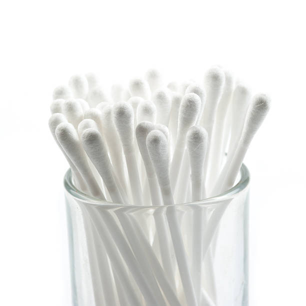 istock Cotton sticks isolated on the white background 467908088