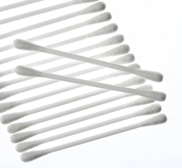 istock Cotton sticks isolated on the white background 467908094